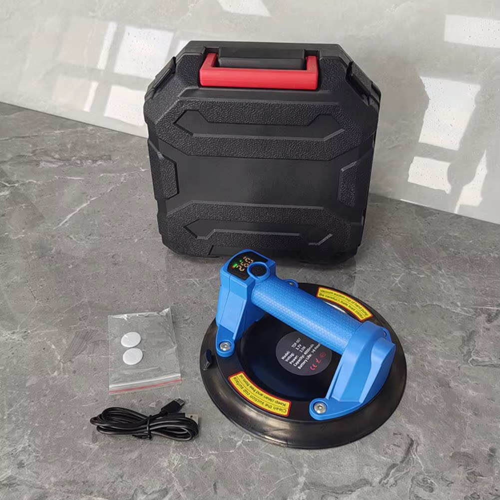 Electric Glass Gripster Suction Cup Lifter with 4000mAh Battery Powerful Motor 600lb Max Load Heavy-Duty Vacuum Suction Cup listing photo 5