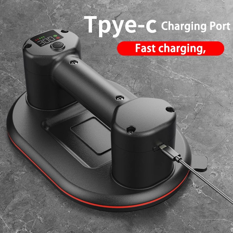 Electric Vacuum Suction Cup Gripster 300kg Bearing Capacity Heavy Duty Vacuum Lifter for Granite Tile Glass Manual Lifting Powerful listing photo 3