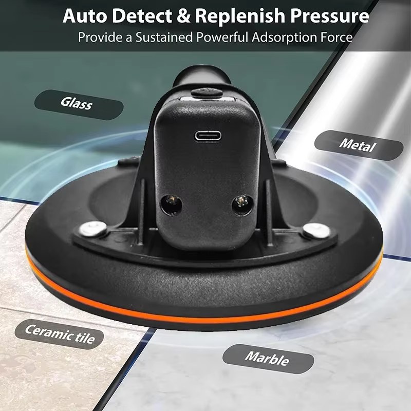 New Electric Vacuum Suction Cup Gripster 8 Inch 200kg Bearing Capacity Heavy Duty Vacuum Lifter for Granite Tile Glass Manual Lifting listing photo 4