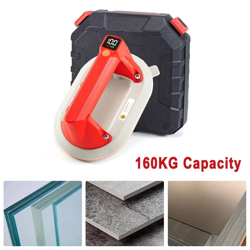 Electric Suction Cup Heavy-Duty Vacuum Lifter Gripster 160KG Bearing Capacity Powerful Glass Suction Portable Lifting and Moving Tool listing photo 3