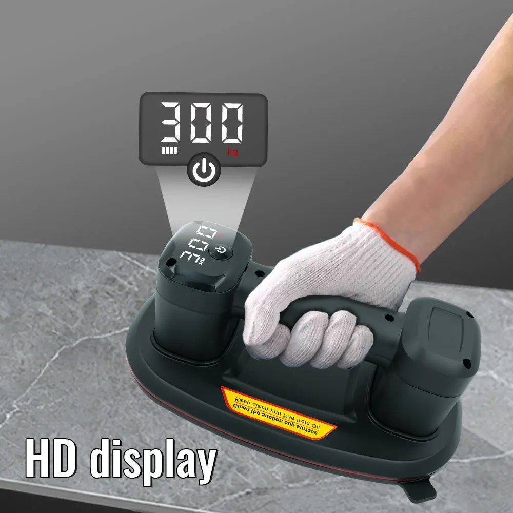 NEW 300KG vacuum adsorption. P9 Dual-motor powerful suction cup gripster. Oval appearance. USB charging. Move tiles, granite, etc