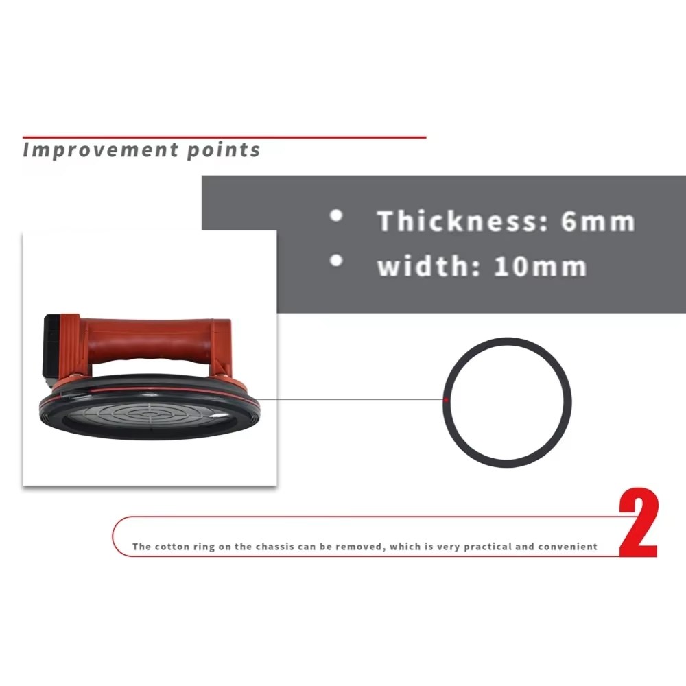 8 inch Electric Suction Cup Gripster 200kg Strong Suction Sucker Digital Display Glass Ceramic Tile Lifting Power Tool Type-C Charging listing photo 5