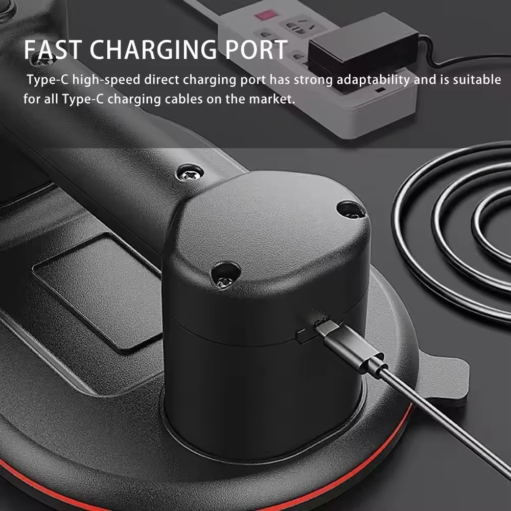 Intelligent Display Industrial Grade Electric Vacuum Suction Cup Gripster 300KG Load Heavy Duty Granite Tile Glass Lifter listing photo 4