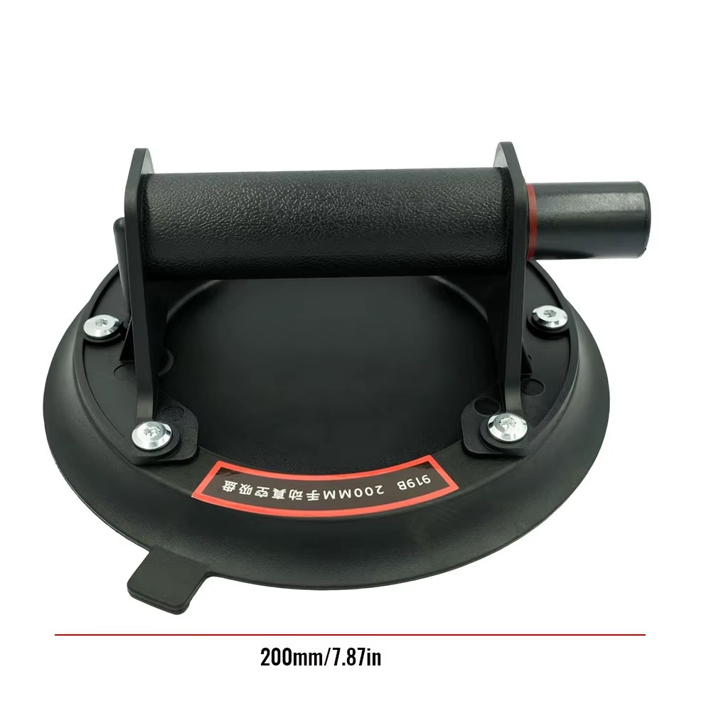 Heavy Duty 8" Vacuum Suction Cup Gripster Hand Air Pump Thickened Rubber for Glass Marble Tile Handling listing photo 3
