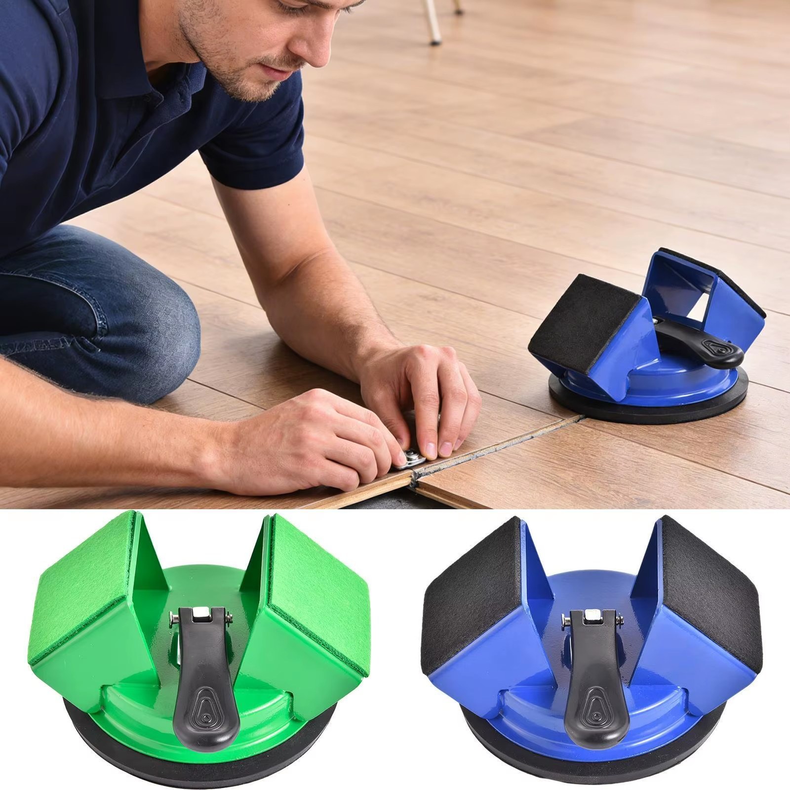 Tile Leveling Tool Heavy Duty Suction Cup Gripster Floor Lifter 45degree Striking Filler With Sticky Pads For Alignment Fixing Countertop