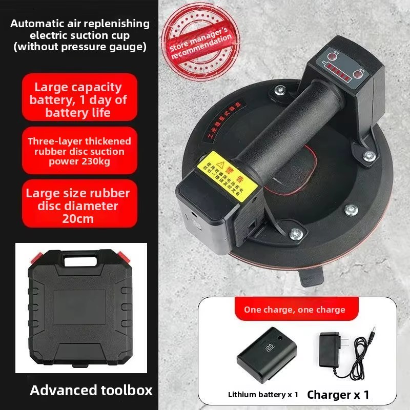 Tile vacuum electric suction cup gripster lithium battery strong heavy duty holder listing photo 5