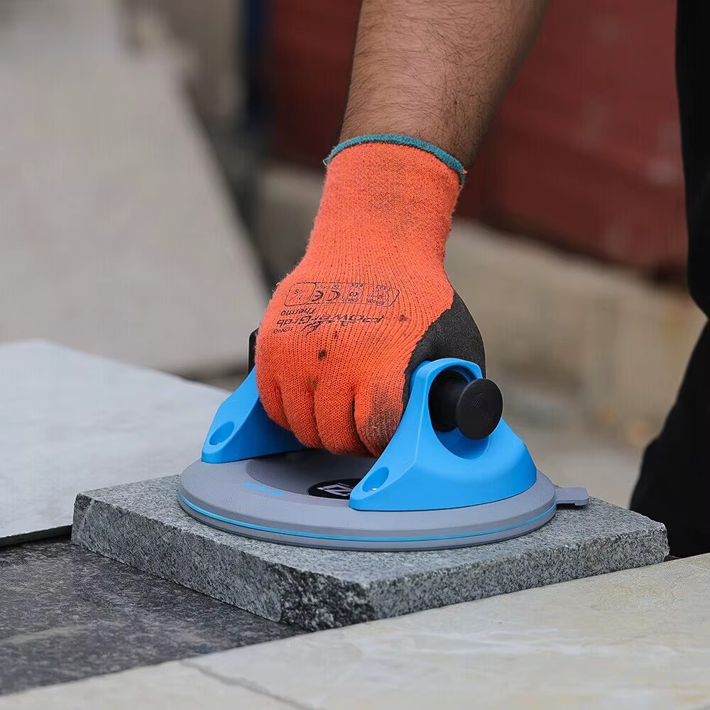 Raizi 8inch/200mm Vacuum Silica gel Suction Cup Gripster Lifter Sucker for Ceramic Tile Granite Glass Sealing Stone Move Handling Tools listing photo 4