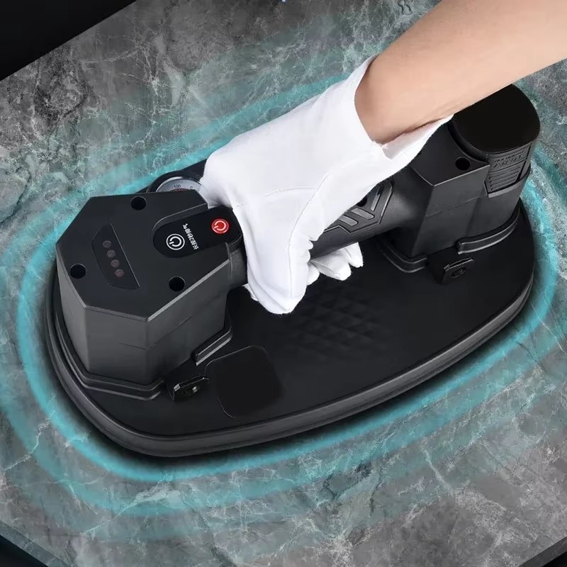 220KG Load Electric Vacuum Suction Cup Gripster for Granite Glass Ceramic Tile Lifting Tool Heavy Duty Air Pump Suction Lifter Machine listing photo 2
