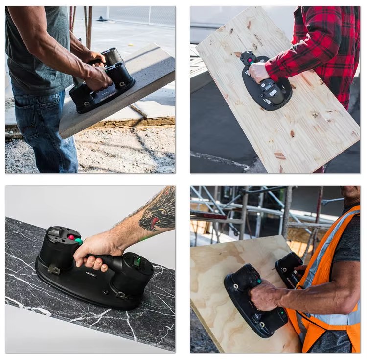 RAIZI Grabo Pro Electric Vacuum Suction Cup Lifter Gripster With Electronic Display Battery Powered Wood Granite Glass Tiles Carry Lifter listing photo 4