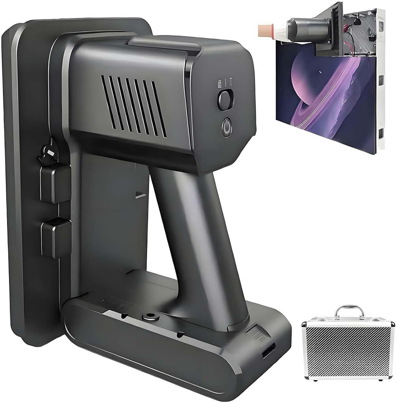 Sollevatore elettrico a ventosa gripster per schermi LED, strumento mobile portatile, sollevatore per schermi curvi e piastrelle per pavimenti