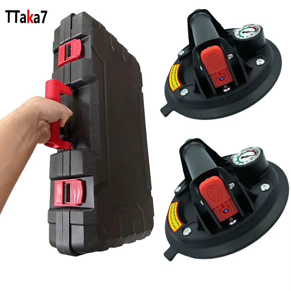 Manual vacuum lift 8-inch 250KG heavy-duty fiberglass stone vacuum suction cup gripster lift pump suitable for glass tiles, etc
