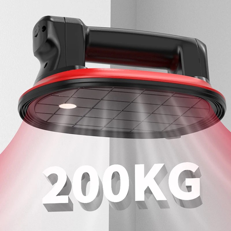 5000mAh Intelligent Display Electric Vacuum Suction Cup Gripster 200KG Load Heavy-Duty Electric Suction Lifter for Glass Ceramic Tiles listing photo 2