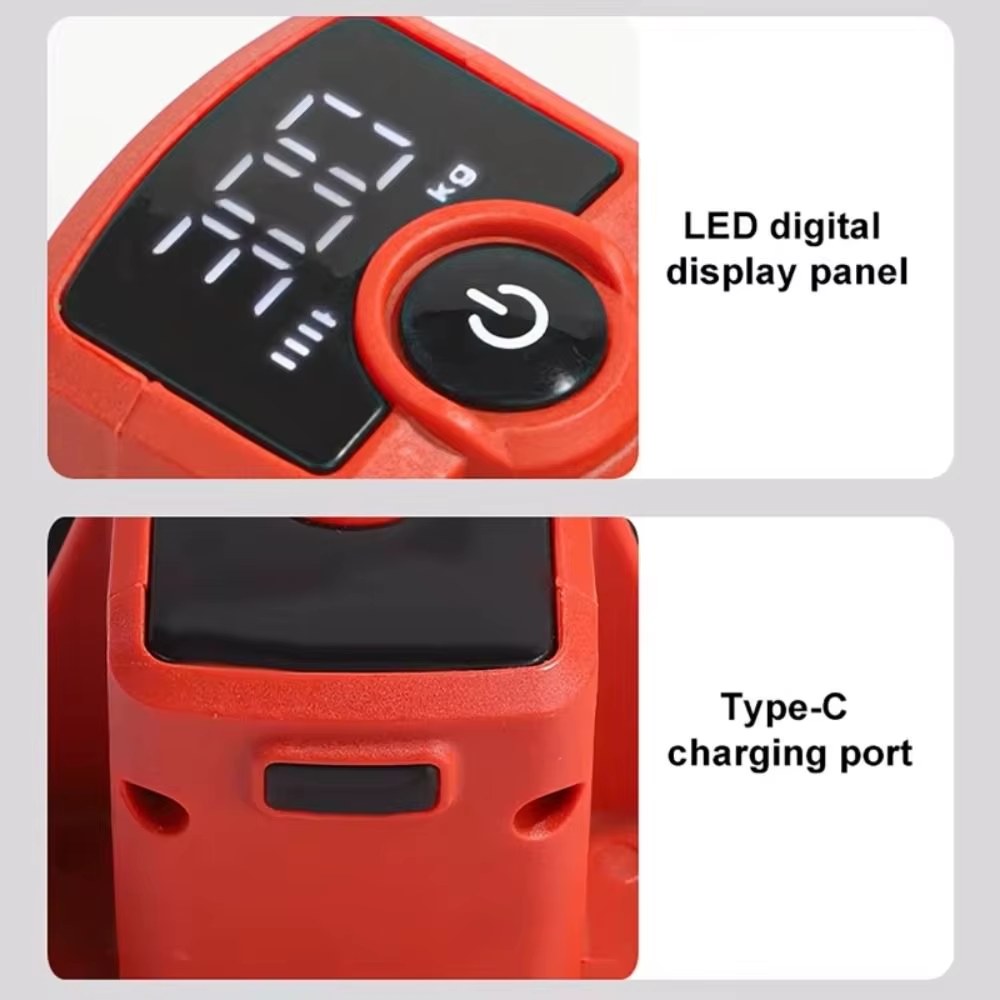 Powerful Air Pump Holder Electric Suction Cup Intelligent Digital Display Vacuum Grabber Gripster for Tile High-Power 4000 mAh Battery listing photo 4