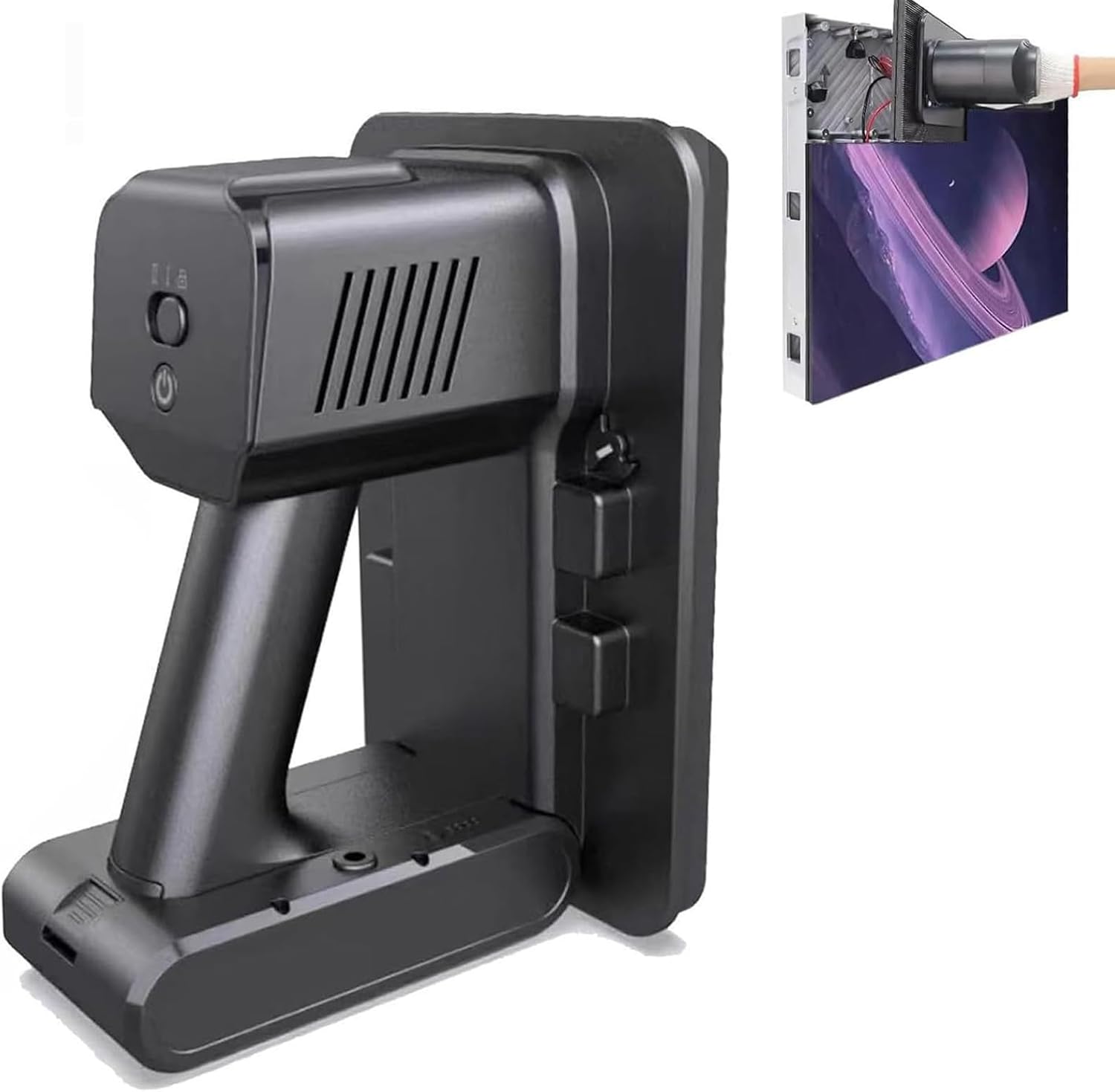 Ventouse gripster à vide pour entretien frontal, 29,9 kg, pour écran incurvé et carrelage de sol, rechargeable