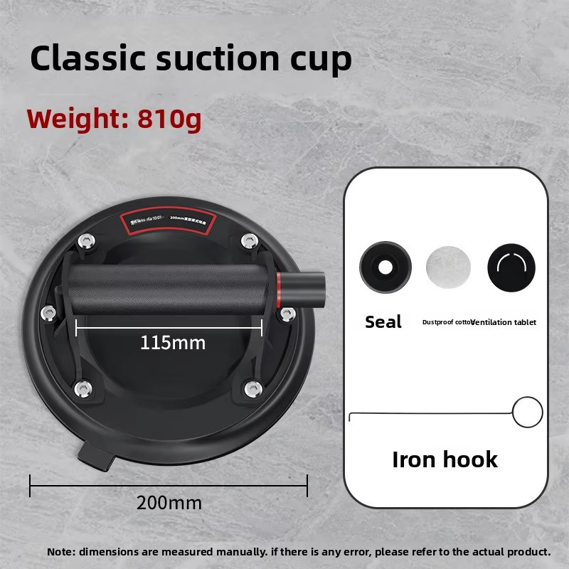 Heavy-duty Industrial Vacuum Suction Gripster Lifter Large Glass & Tile, Pump Type Glass Suction Cup listing photo 5