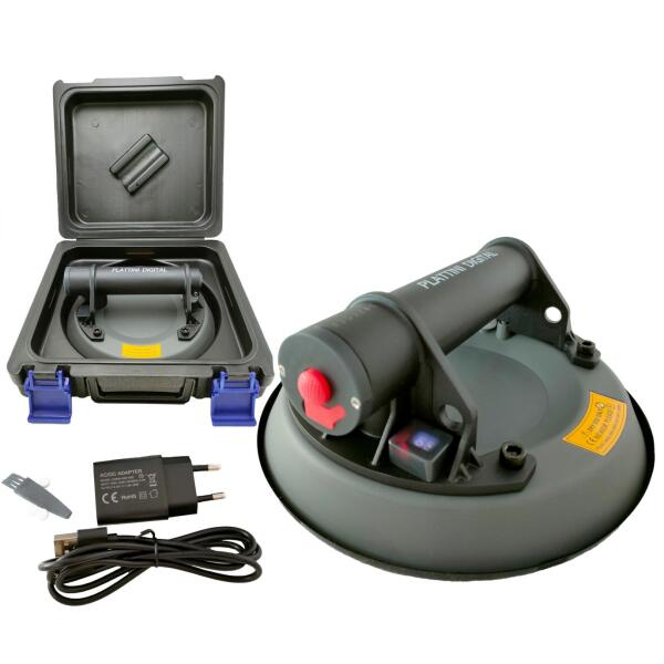 Plattini DIGITAL Akku-Saugheber Gripster – Automatische Nachsaugung, 120 kg listing photo 2