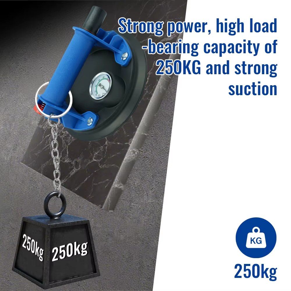 250KG Heavy Duty Vacuum Suction Cup 8 Inch Industrial Gripster Lifter for Granite Marble Tile Glass Lifting listing photo 2