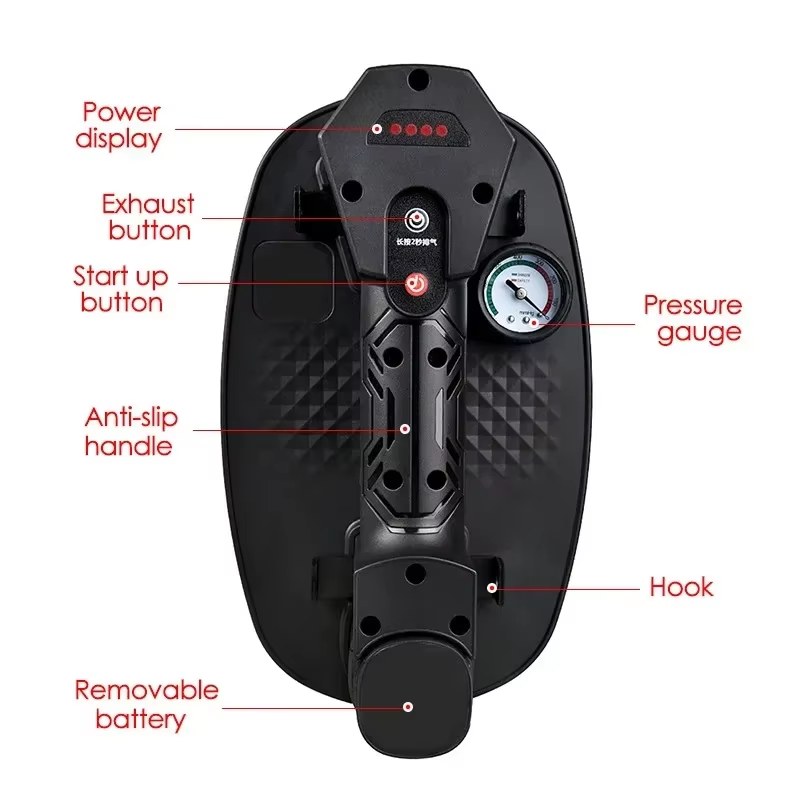 220kg Load Industrial Grade Electric Vacuum Suction Cup Gripster Heavy Lifter Granite Glass Tile Suckers Lifting Tool 1500mAh Box Pack listing photo 3