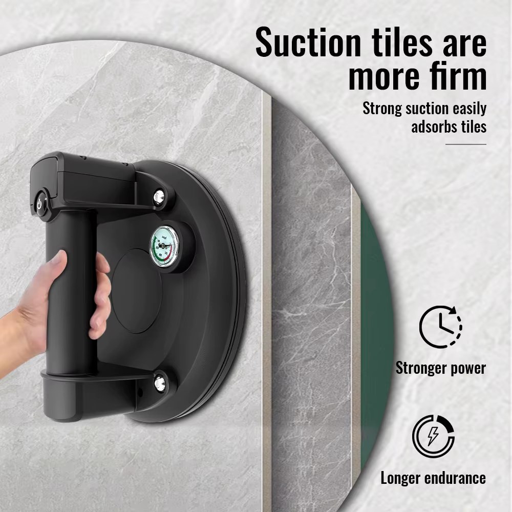 Protable Electric Vacuum Suction Cup Gripster 200kg Bearing Capacity Heavy Duty Vacuum Lifter for Granite Tile Glass Manual Lifting listing photo 5