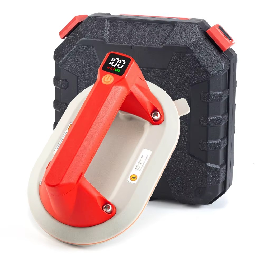 Electric Suction Cup Heavy-Duty Vacuum Lifter Gripster 160KG Bearing Capacity Powerful Glass Suction Portable Lifting and Moving Tool