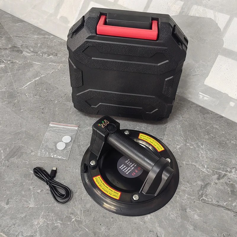 Electric Heavy Duty Lifter 200KG Capacity Powerful Industrial Suction Cup Gripster for Lifting Large Glass Tiles listing photo 4