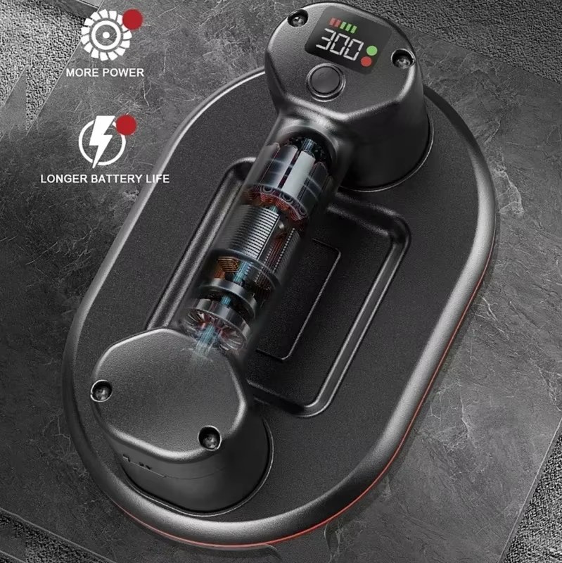 Intelligent Electric Vacuum Suction Cup Gripster Heavy-Duty Suction Lifting Tools Maximum Suction Power 300KG 4000 mAh lithium Battery listing photo 5