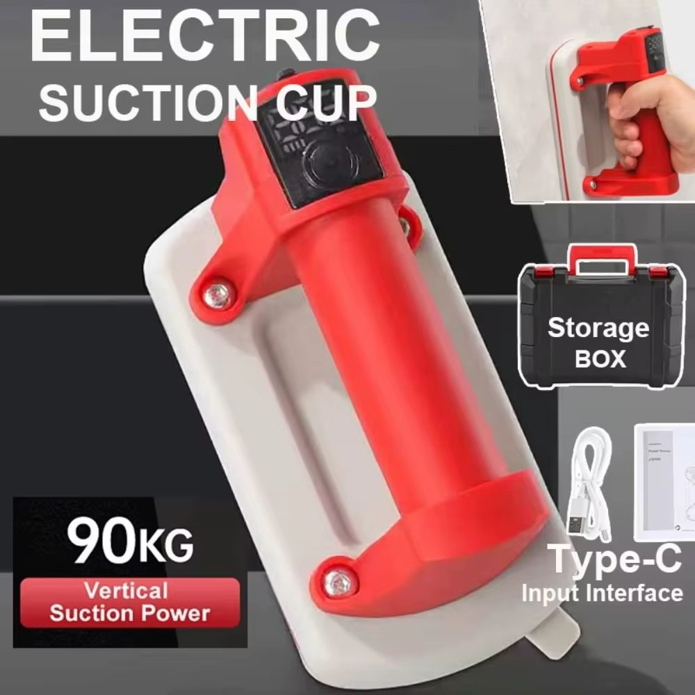 Powerful Air Pump Holder Electric Suction Cup Gripster Intelligent Digital Display Vacuum Grabber for Tile High-Power 4000 mAh Battery listing photo 2