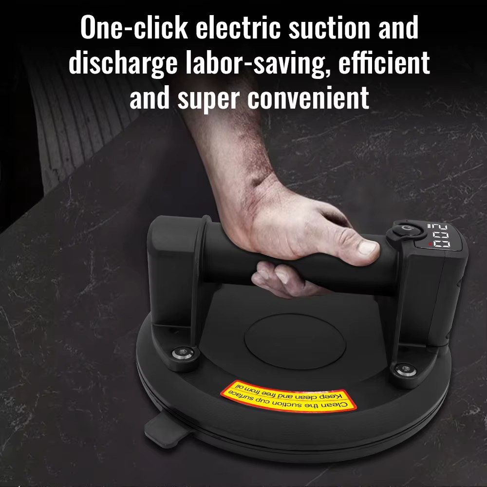 8-inch Electric Vacuum Suction Cup Gripster 200kg Duty Vacuum Lift, Suitable for Granite Tile Glass, with Rechargeable 1800 Mah Battery listing photo 5