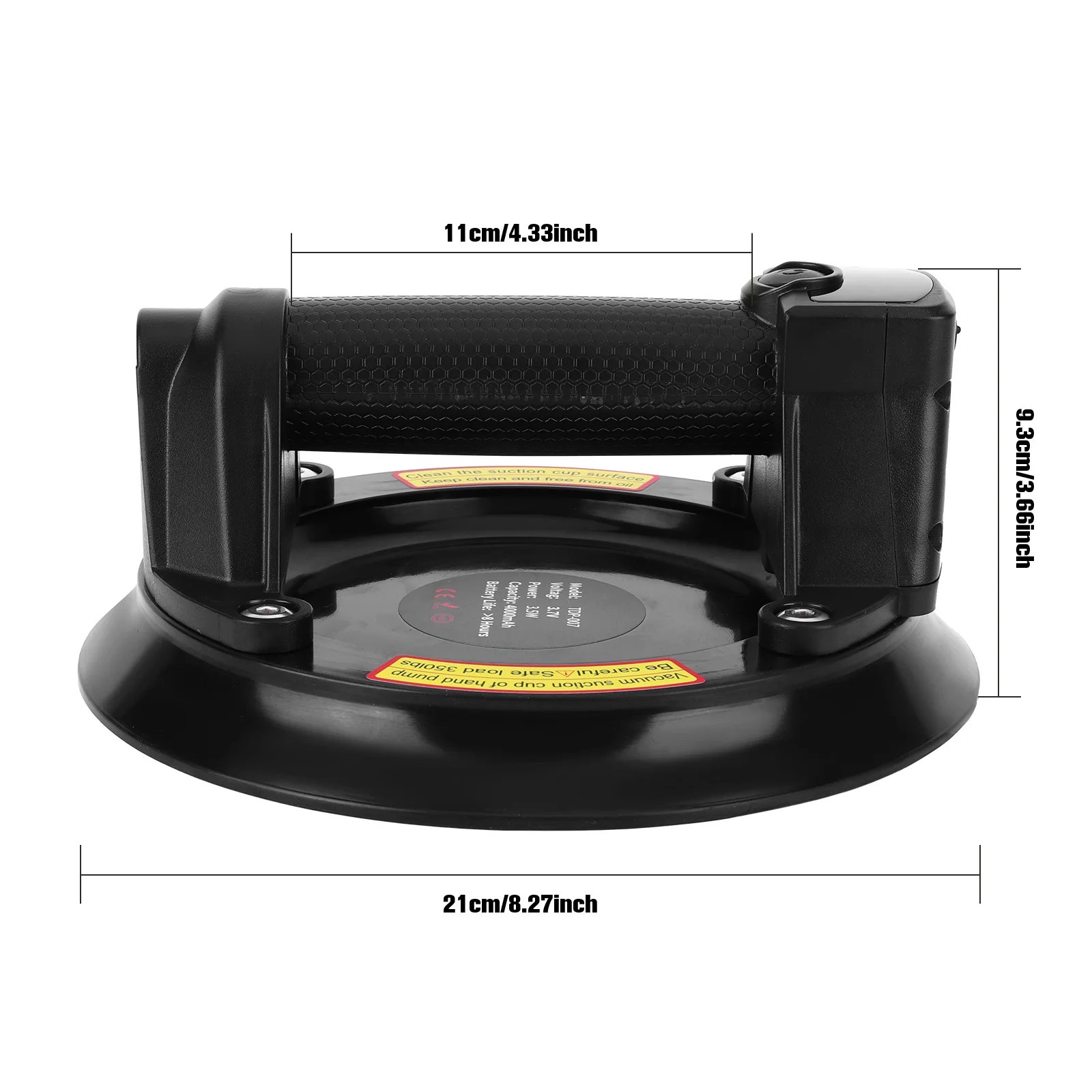 Electric Heavy Duty Lifter 200KG Capacity Powerful Industrial Suction Cup Gripster for Lifting Large Glass Tiles listing photo 5