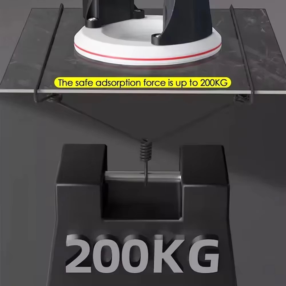 Eco-Friendly 200KG Capacity Glass Tile Lifter with 2000mAh Battery, Electric Vacuum Suction Cup Gripster, and Box Storage listing photo 3