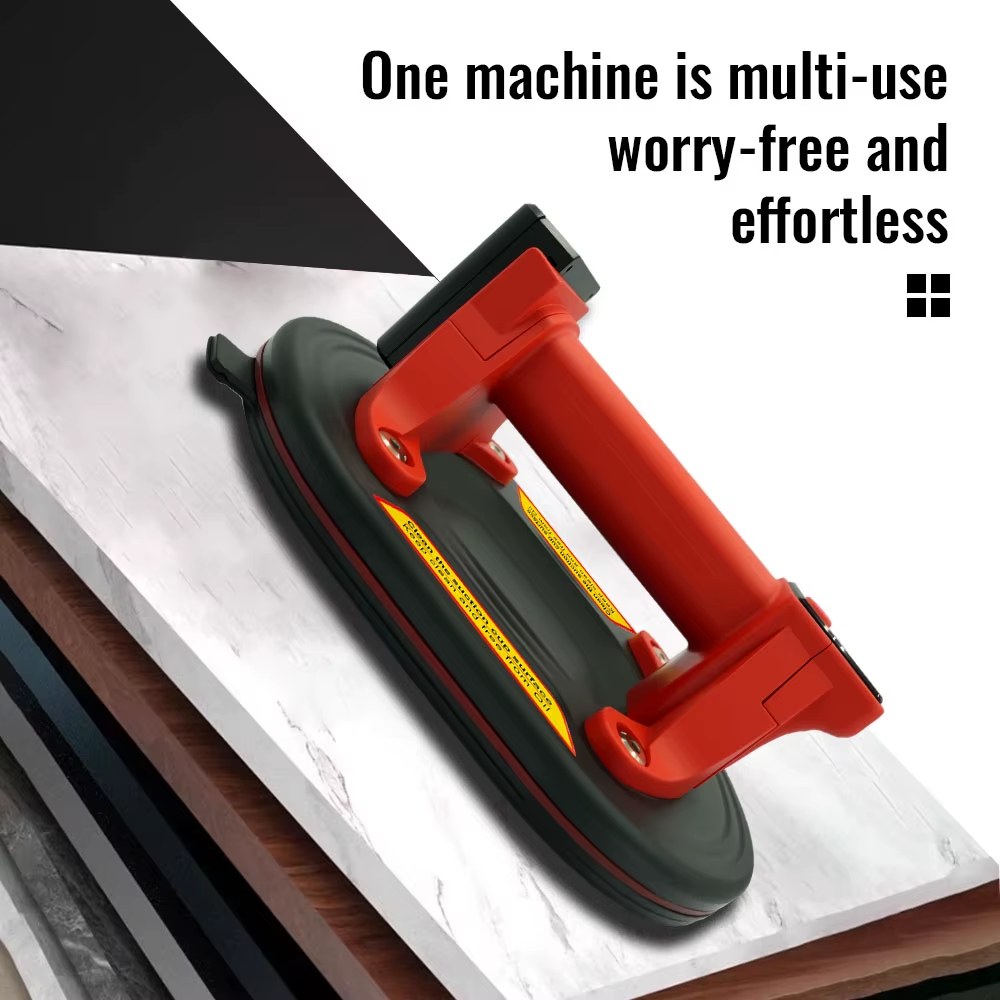 Hot sell Intelligent Display Industrial Grade Electric Vacuum Suction Cup 250KG Load Heavy Duty Granite Tile Glass Gripster Lifter listing photo 2