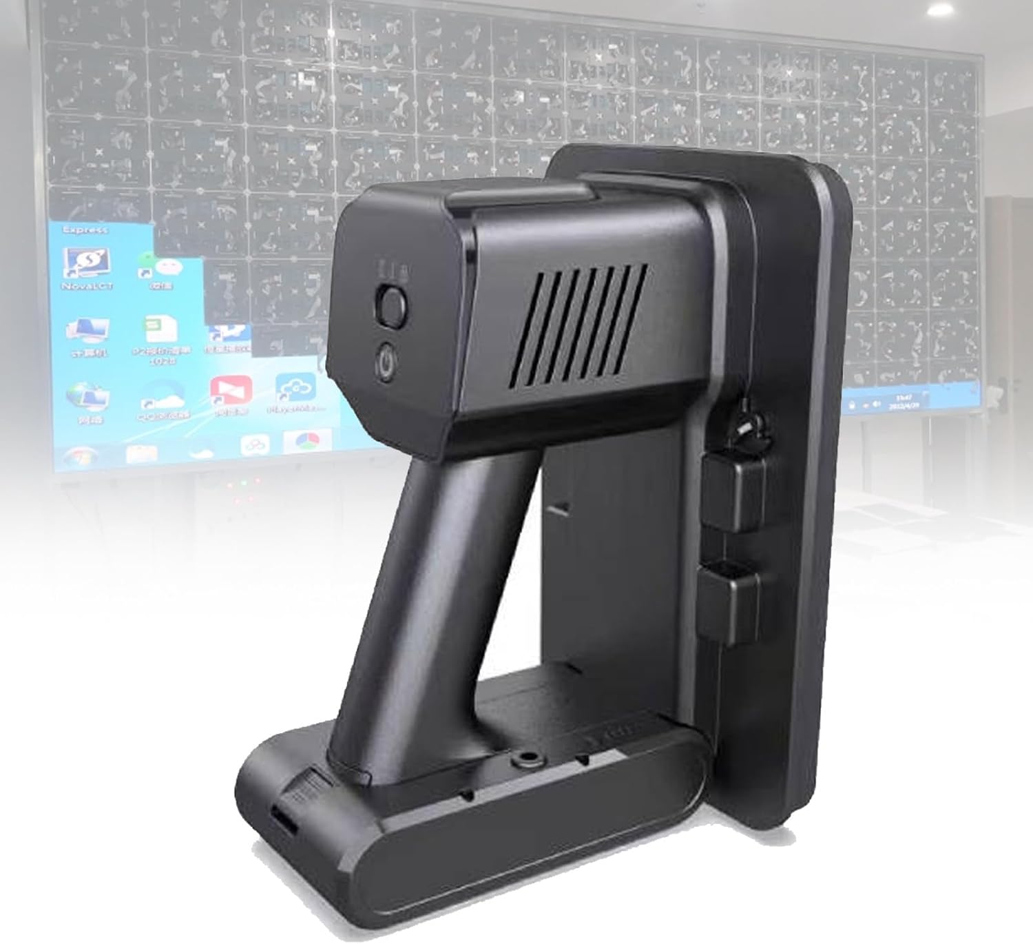 Sollevatore a ventosa portatile senza fili per installazione di pannelli LED, strumento elettrico alimentato a batteria per uso in ceramica su pareti