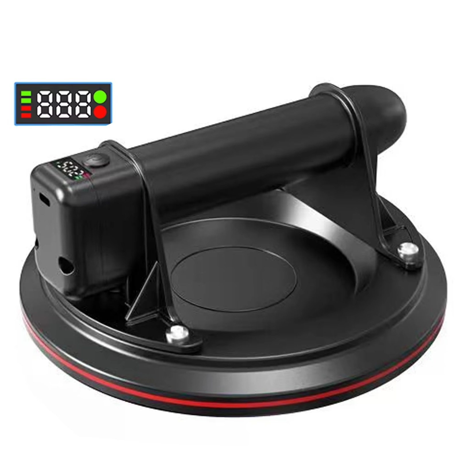 Electric Vacuum Suction Cup Gripster 8 Inch 250kg Bearing Capacity Heavy Duty Vacuum Lifter for Granite Tile Glass Manual Lifting Powerfu listing photo 2
