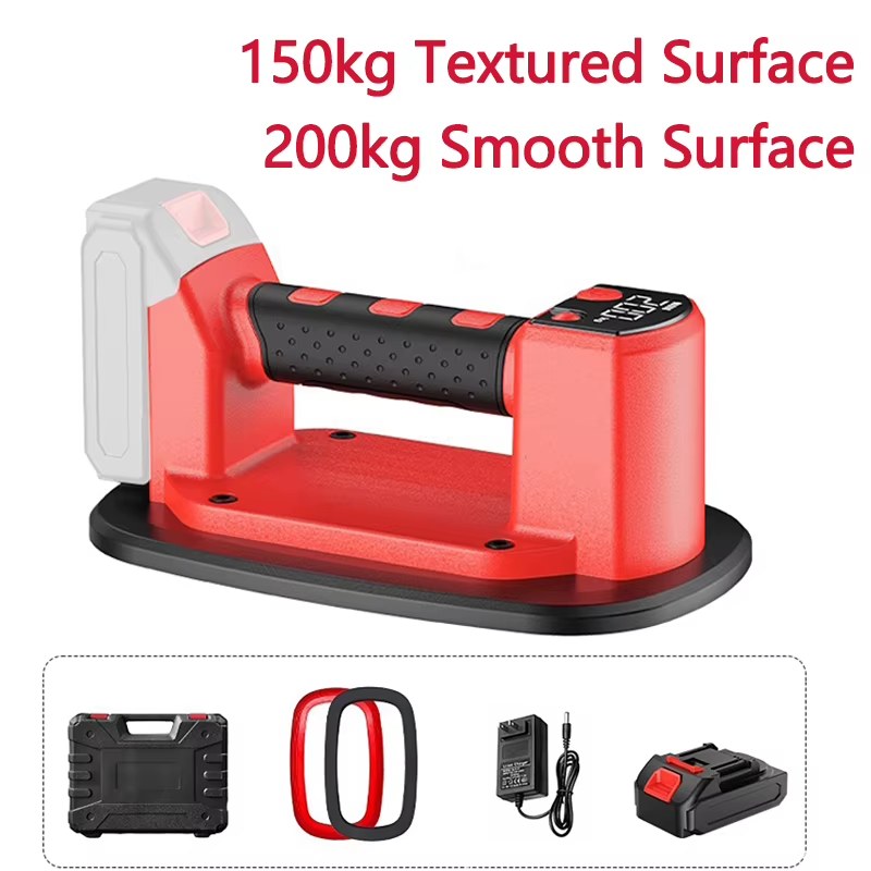 Electric Vacuum Suction Cup Gripster Textured Surface Auto Replenishment Vacuum Air Pump Lifting Tool For Granite Tile Glass Stone listing photo 4