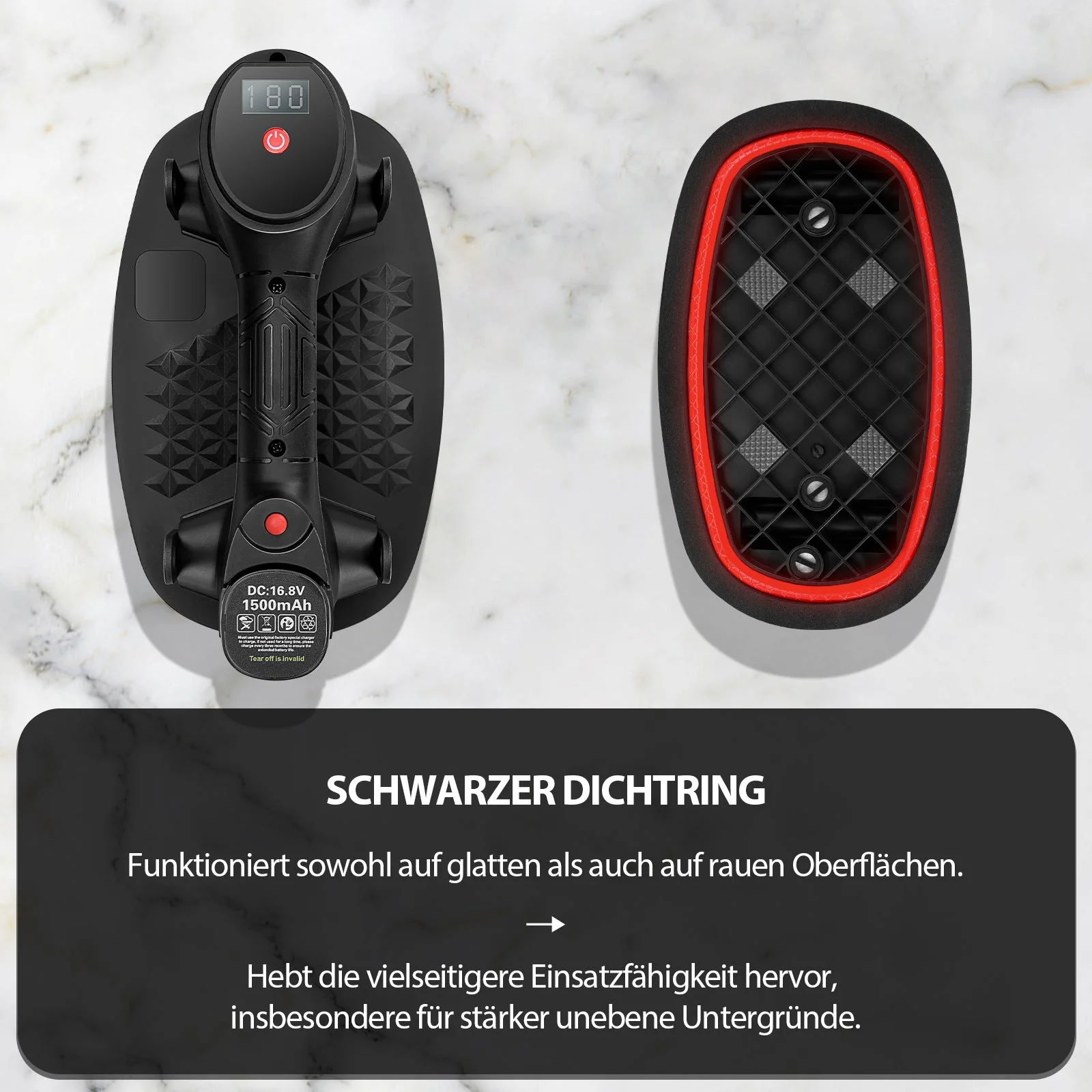 XIIW Fliesensauger Akku Elektrisch | 240kg Vakuum-Saugheber Gripster für Profis listing photo 7