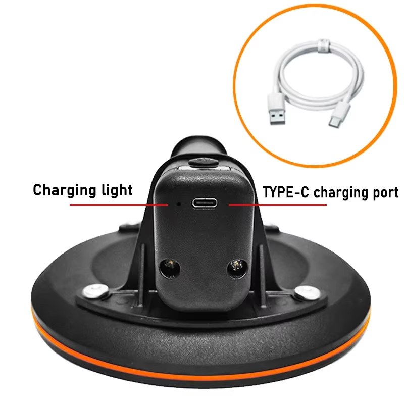 8 Inch 200kg Electric Vacuum Suction Cup Gripster Bearing Capacity Heavy Duty Vacuum Lifter for Granite Tile Glass Manual Lifting Powerfu listing photo 4