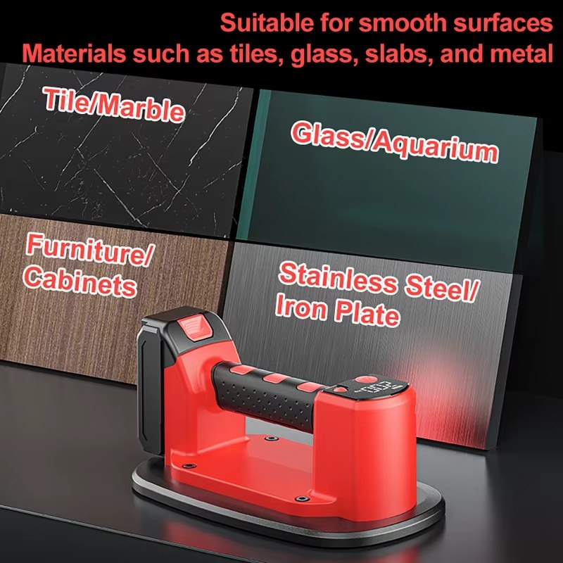 Electric Vacuum Suction Cup Gripster Textured Surface Auto Replenishment Vacuum Air Pump Lifting Tool For Granite Tile Glass Stone listing photo 2